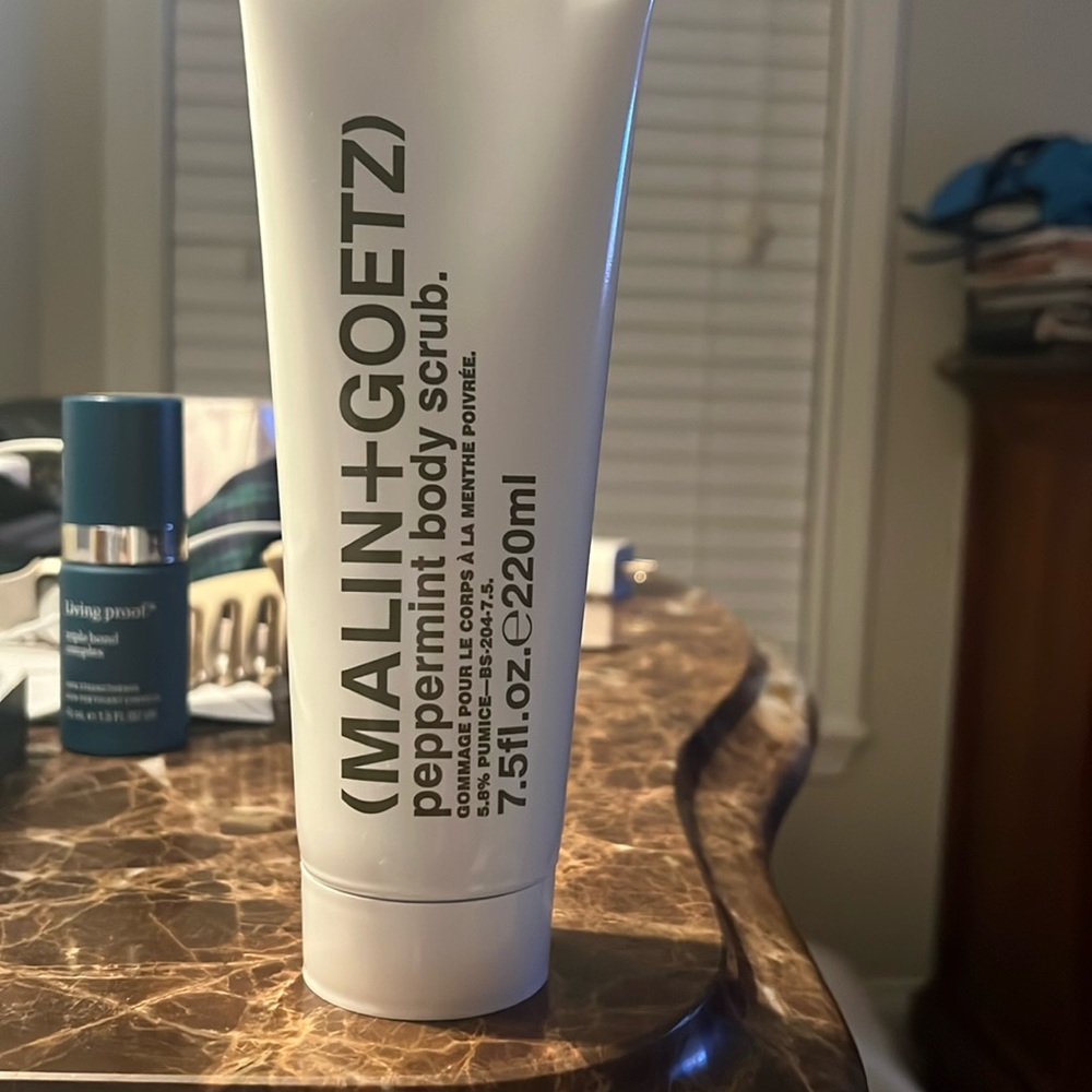 Malin+Goetz peppermint body scrub